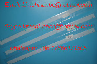 China komori LS29 wash up blade,820*36*1mm,11 holes,komori LS29 plastic blades,high quality supplier